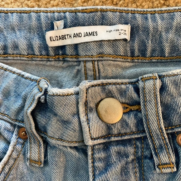 Elizabeth And James Crops Boyfriend Jeans - Picture 3 of 6